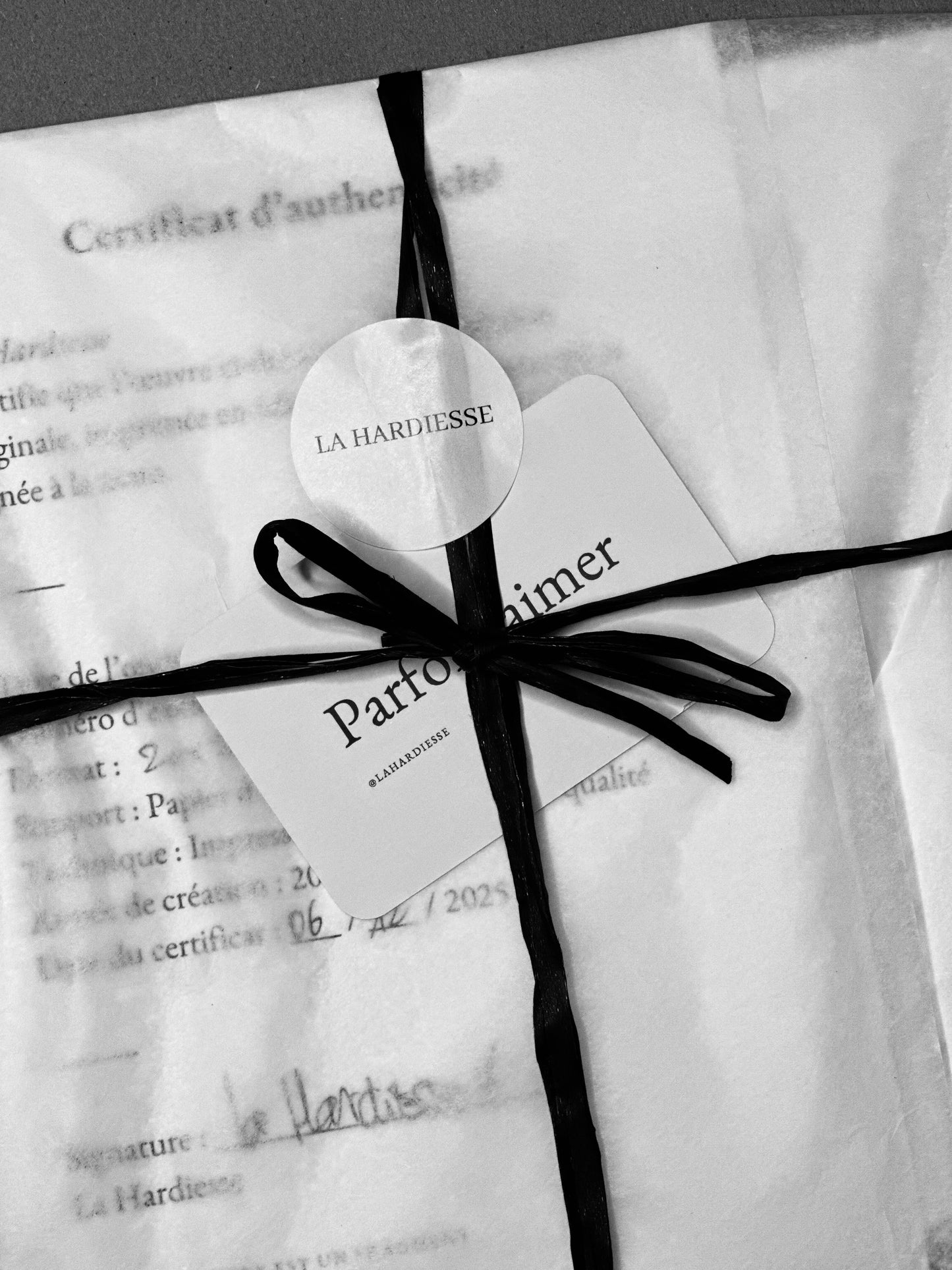 Affiche poétique sur mesure – À partir d’un texte publié sur Instagram