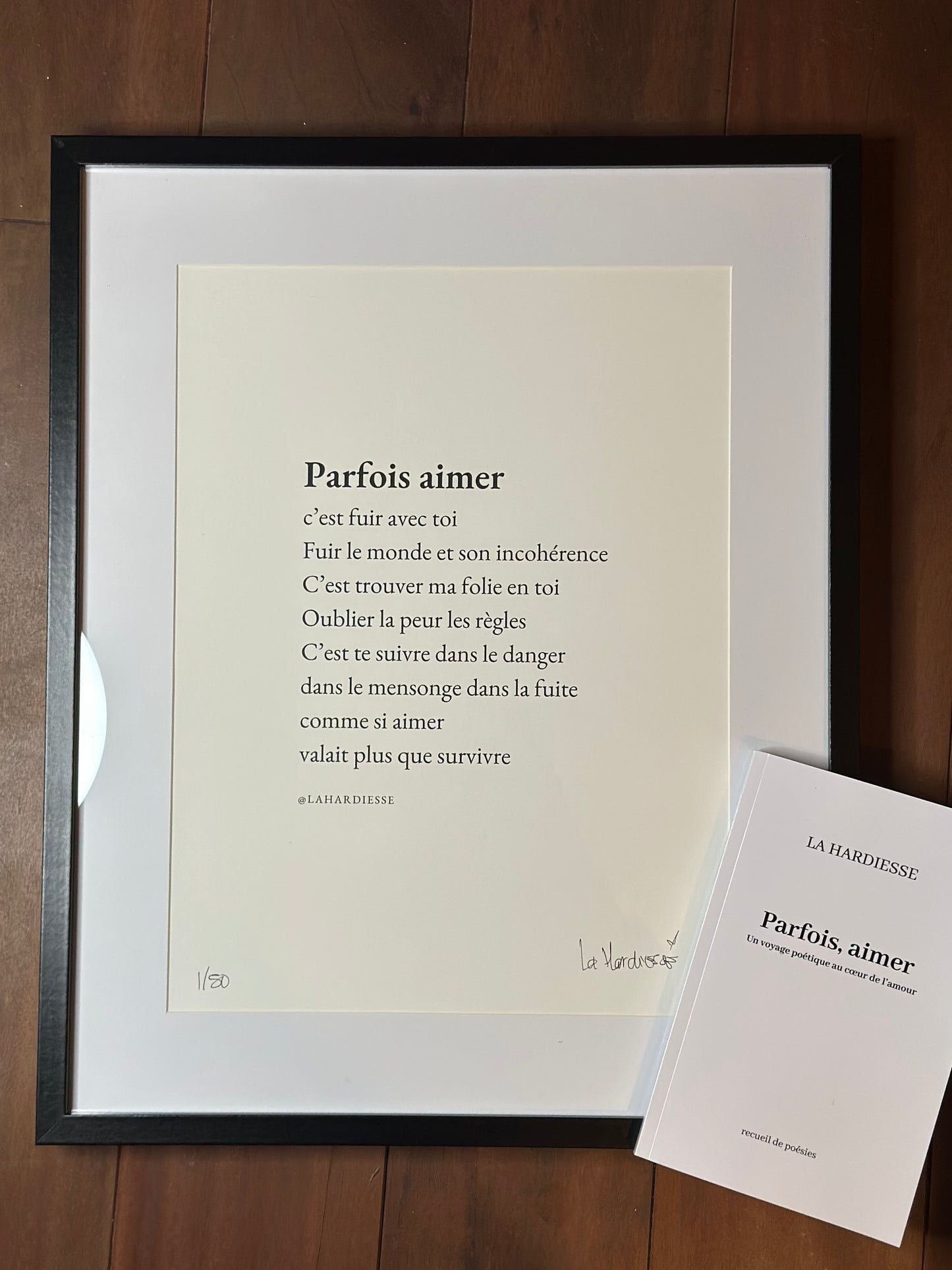 Pack Poésie & Art – Livre + Affiche A3 Édition Limitée